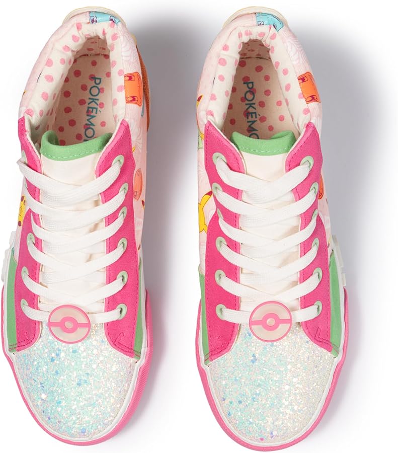 Amazon.com | Pokémon Sneakers - Pokémon Pikachu High-top Shoes